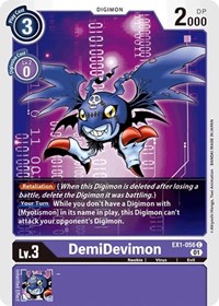 DemiDevimon #EX1-056 C