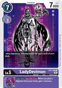 LadyDevimon #EX1-060 U