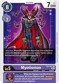 Myotismon #EX1-061 U