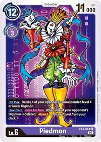 Piedmon #EX1-064 U