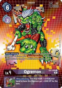 Ogremon (Alternate Art) #EX1-059 R