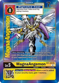 MagnaAngemon (Alternate Art) #EX1-029 SR