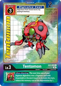 Tentomon (Alternate Art) #EX1-033 C