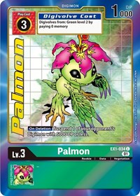 Palmon (Alternate Art) #EX1-034 C
