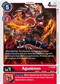 Agunimon - P-029 #P-029 P