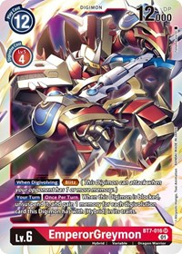 EmperorGreymon #BT7-016 SR