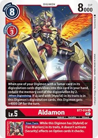 Aldamon #BT7-014 U