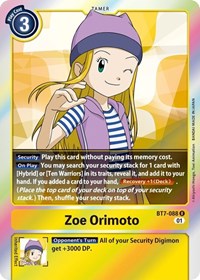 Zoe Orimoto #BT7-088 R