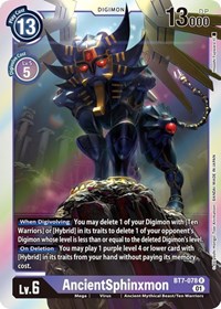 AncientSphinxmon #BT7-078 R