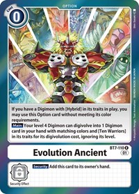 Evolution Ancient #BT7-110 R