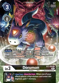 Dorumon (Alternate Art) #BT7-056 R