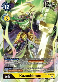 Kazuchimon #BT7-041 SR