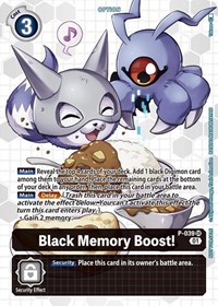 Black Memory Boost! - P-039 (Next Adventure Box Promotion Pack) #P-039 SR