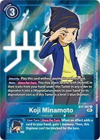 Koji Minamoto (Box Topper) #BT7-087 R