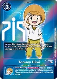 Tommy Himi (Box Topper) #BT7-086 R