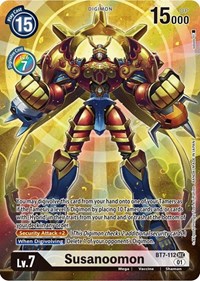 Susanoomon (Alternate Art) #BT7-112 SEC