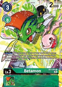 Betamon (Alternate Art) #BT7-044 R
