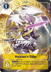 Heaven's Gate (2021 Championship Finals Tamer's Evolution Pack) #ST3-13 C