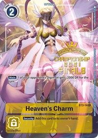 Heaven's Charm (2021 Championship Finals Tamer's Evolution Pack) #ST3-14 C
