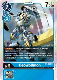 Beowolfmon (Event Pack 2) #BT4-030 SR