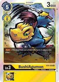 BushiAgumon (Event Pack 2) #BT4-038 U