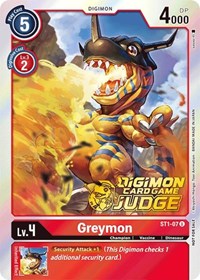 Greymon (Judge Pack 1) #ST1-07 U
