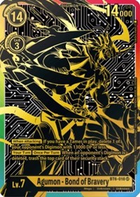 Agumon - Bond of Bravery (2021 Championship Finals 1st Place) #BT6-018 SR