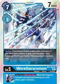 WereGarurumon #BT7-026 SR