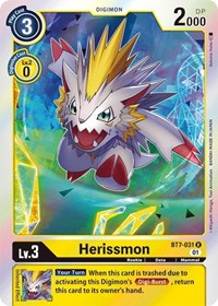 Herissmon #BT7-031 R