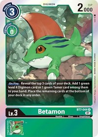 Betamon #BT7-044 R