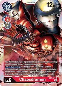 Chaosdramon #BT7-017 R