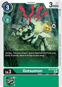 Gotsumon #BT7-043 C