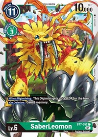 SaberLeomon #BT7-052 C