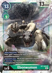 Ebonwumon #BT7-055 SR