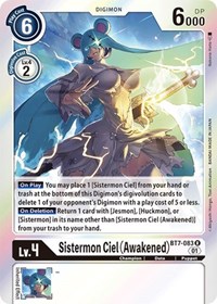 Sistermon Ciel (Awakened) #BT7-083 R
