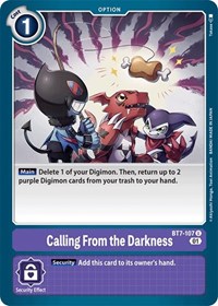 Calling From the Darkness #BT7-107 U