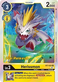 Herissmon #BT7-031 R