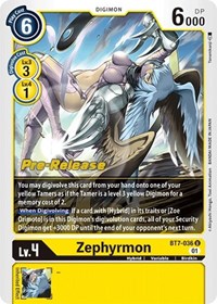 Zephyrmon #BT7-036 U