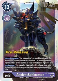 AncientSphinxmon #BT7-078 R