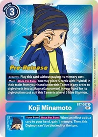 Koji Minamoto #BT7-087 R