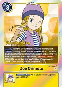Zoe Orimoto #BT7-088 R