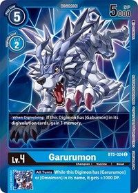 Garurumon (Event Pack 2) #BT5-024 C