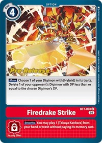 Firedrake Strike #BT7-093 U