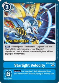 Starlight Velocity #BT7-096 U