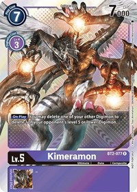 Kimeramon - BT2-077 (Official Tournament Pack Vol.4) #BT2-077 R