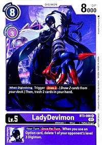 LadyDevimon - BT3-088 (Official Tournament Pack Vol.4) #BT3-088 R