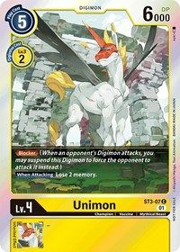 Unimon - ST3-07 (Official Tournament Pack Vol.4) #ST3-07 C