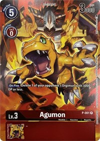 Agumon - P-001 (Tamer's Evolution Box 2) #P-001 P