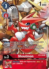 Shoutmon (Tamer's Evolution Box 2) #BT5-009 U