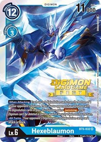 Hexeblaumon (Digimon Card Game Fest 2022) #BT5-032 SR